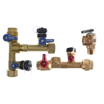 Image for Rinnai Rinnai Dedicated Return And Isolation Valve Kit from HD Supply