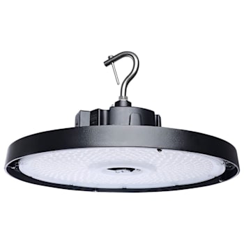 SATCO LED Ufo Hi-Bay, Ip 69k, Selectable Cct, 150/200/240 Watt, 120-347v, Black