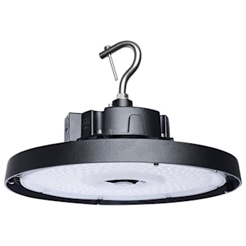 SATCO LED Ufo Hi-Bay, Ip 69k, Selectable Cct, 80/100/120 Watt, 120-347v, Black