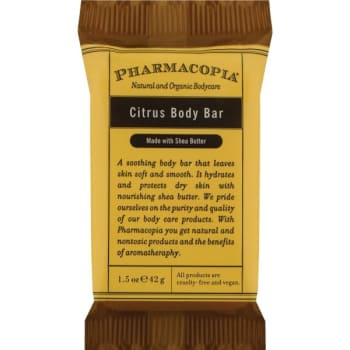 Pharmacopia Citrus 42g Body Bar For Best Western Plus, Case Of 240
