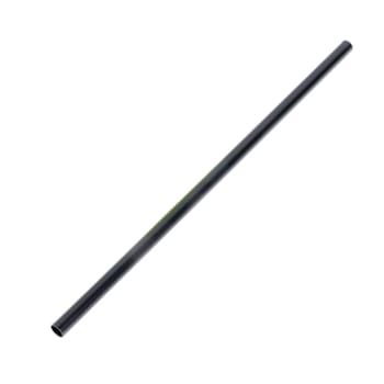 Bunzl J775bkxu12 Jumbo Straw Black7.75" Boxed Unwrapped Case Of 12000
