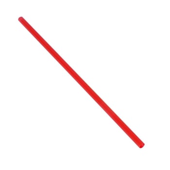 Bunzl J775rdxu12 Jumbo Straw Red7.75" Boxed Unwrapped Case Of 12000