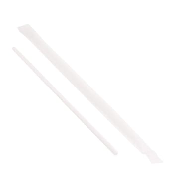 Image for Bunzl Mlk5whxa12 Milk Straw White5.75" Boxed Paper Wrapped Case Of 12000 from HD Supply