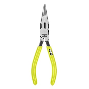 Ryobi 6" High Leverage Long Nose Pliers