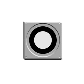 Rinnai Retrofit Wall Plate Gray