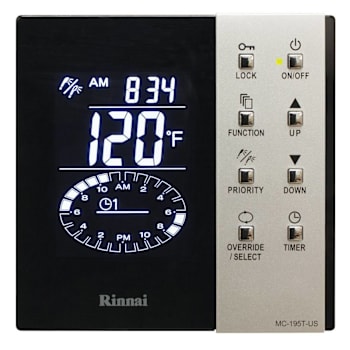 Image for Rinnai Wired Temperature And Re-Circulation Controller from HD Supply