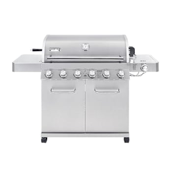Image for Monument Grills 6-Burner Propane Grill Stainless LED Ctrl Burners/Rotisserie Kit from HD Supply