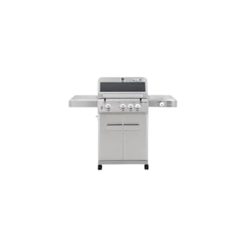 Monument Grills Mesa 4-Burner Propane Ss Broil Zone Clear View Lid LED Controls