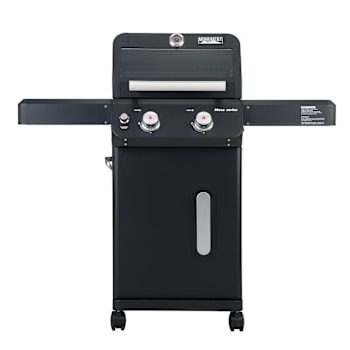 Image for Monument Grills Mesa 2-Burner Propane Black Clear View Lid LED Controls from HD Supply