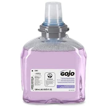 Image for Gojo 1,200 Ml Premium Foam Handwash With Skin Conditioners, Cranberry Scent from HD Supply