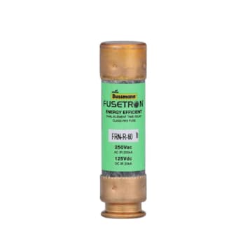 Image for Bussmann Frn Series 60 Amp Brass Fuse Cartridge, Time Delay, Current-Limiting from HD Supply