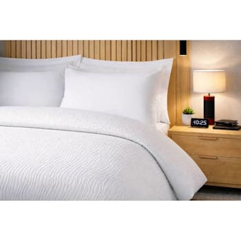 Integra Fabrics Milton King Weave Puff Jacquard Top Sheet Case Of 12