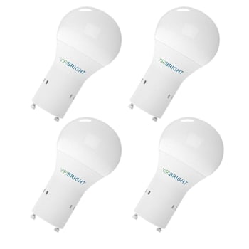 Image for Viribright 9 Watt A19 LED Bulb, Gu24, Non-Dimmable, 4000k, Package Of 4 from HD Supply