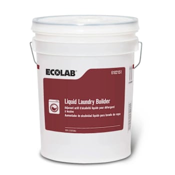 Image for Ecolab Liquid Laundry Builder 5 Gal from HD Supply