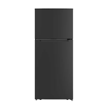 Image for Element 17.6 cu. ft. Top-Freezer Refrigerator, Icemaker Ready, Energy Star, Unbadged, Black from HD Supply