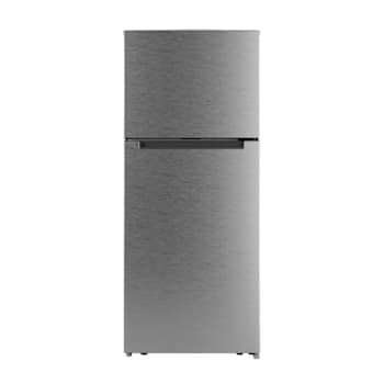 Image for Element 17.6 cu. ft. Top-Freezer Refrigerator, Icemaker Ready, Energy Star, Unbadged, Stainless Steel from HD Supply