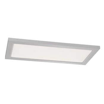 Image for Afx Lugano 24x12 LED Linear Flat Panel, Adjustable Cct, 25 Watt, Satin Nickel from HD Supply