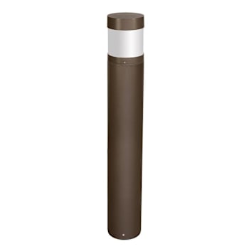 Current Lighting Exo LED Sling Round Bollard, 3000k/4000k/5000k, Dark Bronze