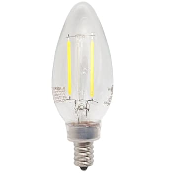 Image for Viribright 3.2 Watt B11 LED Bulb, E12, Dimmable, Cec, 90 Cri, 2700k, Clear from HD Supply