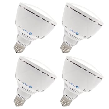 Viribright 9.5 Watt Par30 LED Bulb, E26, 90 Cri, 2700k, Package Of 4