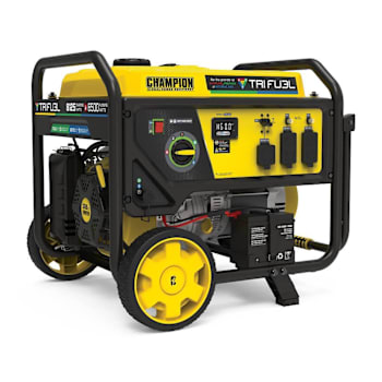 Image for Champion Power Equipment 6500-Watt Electric Start Tri-Fuel Portable Generator from HD Supply