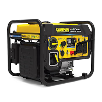 Image for Champion Power Equipment 5500-Watt Dual Fuel Rv Ready Inverter Generator from HD Supply