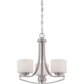 Image for Designers Fountain Axel 3-Light Hanging Indoor Chandelier (Glass) from HD Supply