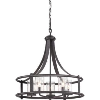 Image for Designers Fountain Palencia 5-Light Indoor Chandelier (Artisan Pardo Wash) from HD Supply