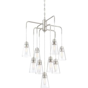 Image for Designers Fountain Echo 9-Light Hanging Indoor Chandelier (Glass) from HD Supply