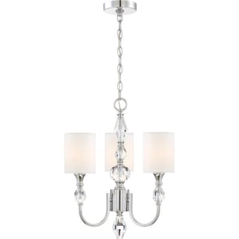 Image for Designers Fountain Evi 3-Light Indoor Chandelier (Crystal) from HD Supply