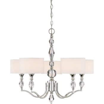 Image for Designers Fountain Evi 5-Light Indoor Chandelier (Crystal) from HD Supply