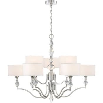 Image for Designers Fountain Evi 9-Light Indoor Chandelier (Crystal) from HD Supply
