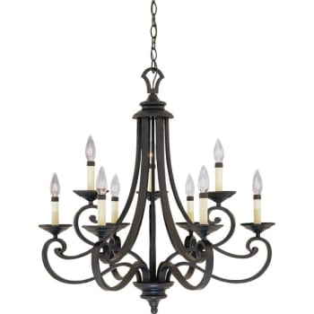 Image for Designers Fountain Barcelona 9-Light Hanging Indoor Chandelier from HD Supply