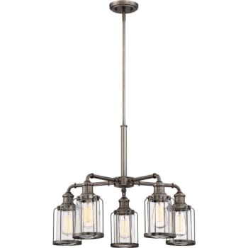 Image for Designers Fountain Anson 5-Light Indoor Chandelier (Glass) from HD Supply