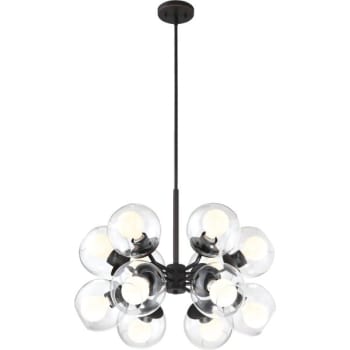 Image for Designers Fountain Meridian 12-Light Indoor Chandelier (Glass) from HD Supply