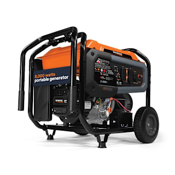 Image for Generac Portable Gp8000e Generator With 10000 Starting Watts from HD Supply