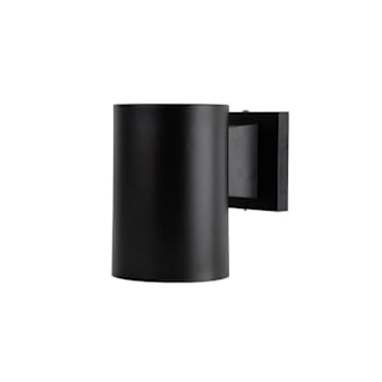 Image for Liteco 7.25" Downlight Outdoor Wall Mount Cylinder Fixture, E26 Socket, Black from HD Supply