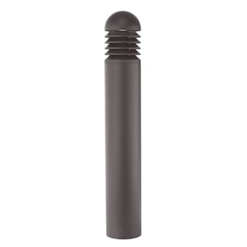 Liteco LED Outdoor Louver Bollard, Selectable Lumen, Cct, And Watt, Bronze