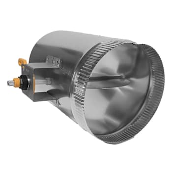 Image for Pacific Duct 7" Sleeve 24ga W/ 20ga Damper 3/8 Standoff from HD Supply