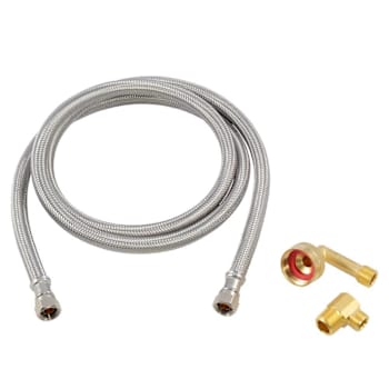Eastman Unversal 5ft Dishwasher Connector Ss