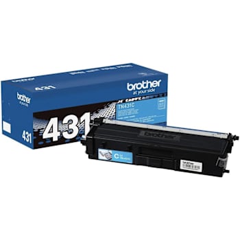 Image for Brother Tn431c Original Standard Yield Laser Toner Cartridge Cyan from HD Supply