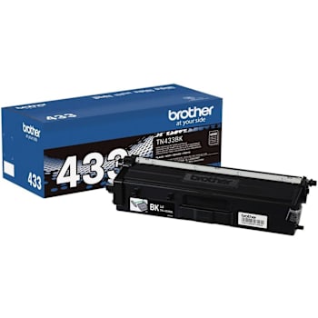 Brother Tn433bk Original High Yield Laser Toner Cartridge Black
