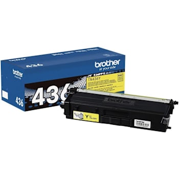 Image for Brother Tn436y Original Laser Toner Cartridge Yellow from HD Supply
