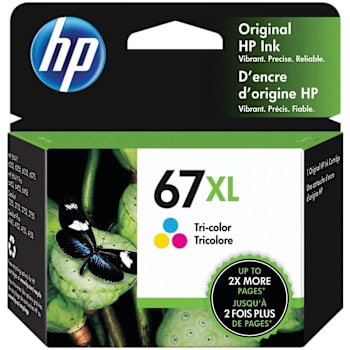 Image for HP 67xl Original High Yield Inkjet Ink Cartridge Tri-Color from HD Supply