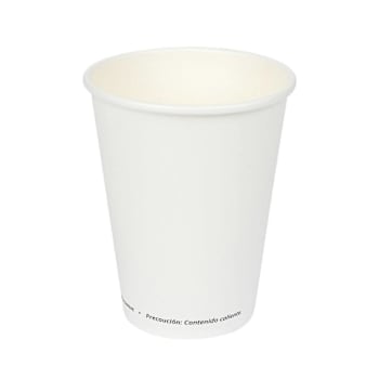 Image for Bunzl Jvsw12wht Hot Cup 12-Oz Sw Whtpaper Single Wall 90mm Case Of 1000 from HD Supply