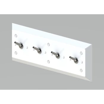 Image for Bestcare Whitehall Ligature-Resistant Four Hook Panel, Adjustable Hook, White from HD Supply