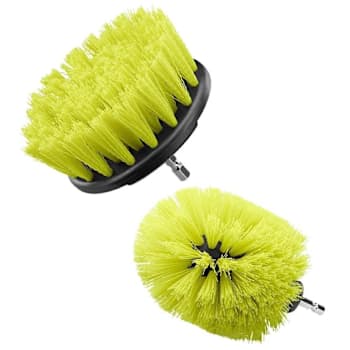 Ryobi Medium Bristle Brush Cleaning Kit, Package Of 2