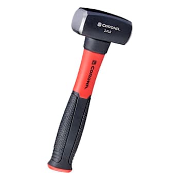 Corona Tools Drilling Hammer 2.5 Lb. Head 10" Solid-Core Fiberglass Handle