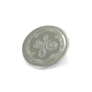 Image for GE A Badge Flat Chrome from HD Supply