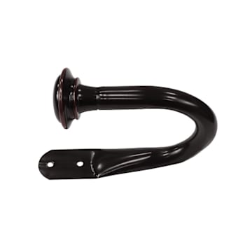 Lumi Home Furnishings Diapery Curtain Holdback, Oil Rubbed Bronze, Pack Of 4